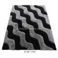 Polyester Soft &amp; Silk Shaggy 3D Carpet